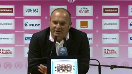 Conférence de presse après ETG-Bordeaux