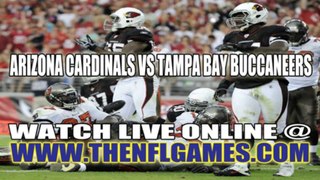 Watch Arizona Cardinals vs Tampa Bay Buccaneers Game Online Video Streaming
