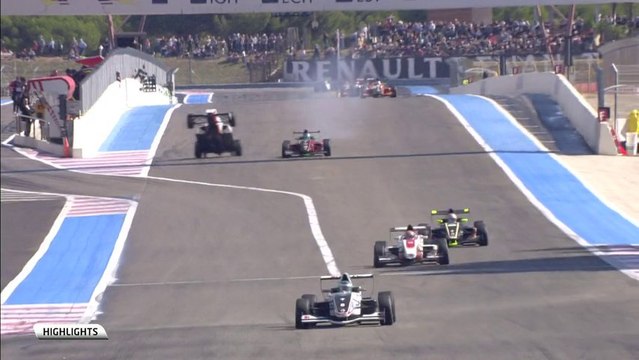 Pizzitola Massive Flip Formule Renault Paul Ricard Race 2