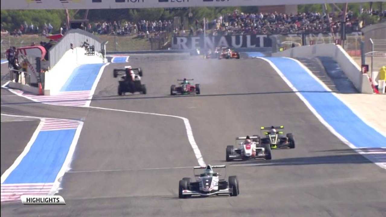 Pizzitola Massive Flip Formule Renault Paul Ricard Race 2