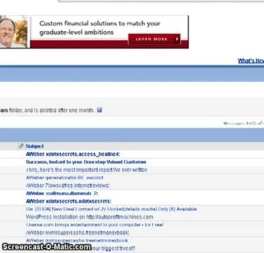 dot com secrets x Squeeze page set up 1 optin so far