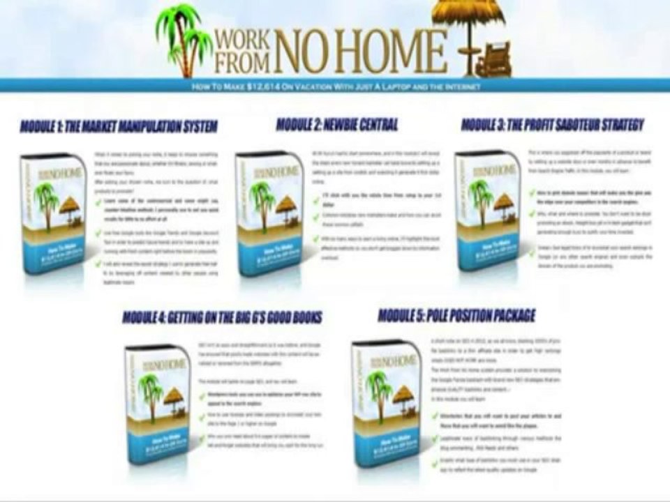 Work From No Home Login