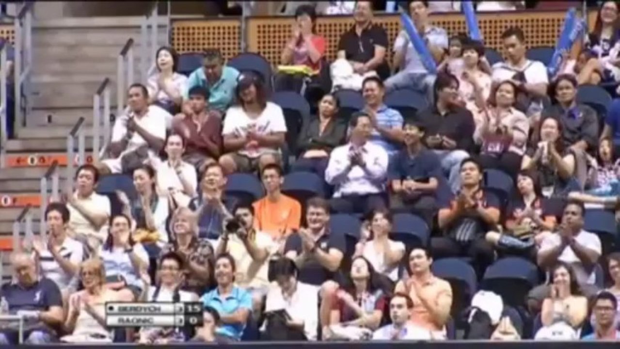 Bangkok: Raonics Aufschläge zermürben Berdych