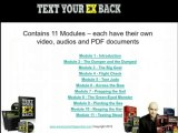 Get Your Ex Back Using Text Messages - Text Your Ex Back Today and Fast!