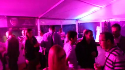 Eclairage architectural soirée VIP pour le match pauc-saint raphael