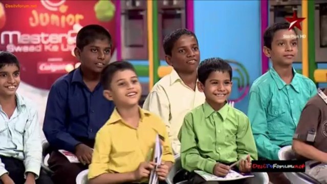 Junior MasterChef (Ustaado Ks Swaad) 720p 29th September 2013 Video Watch Online HD Pt1