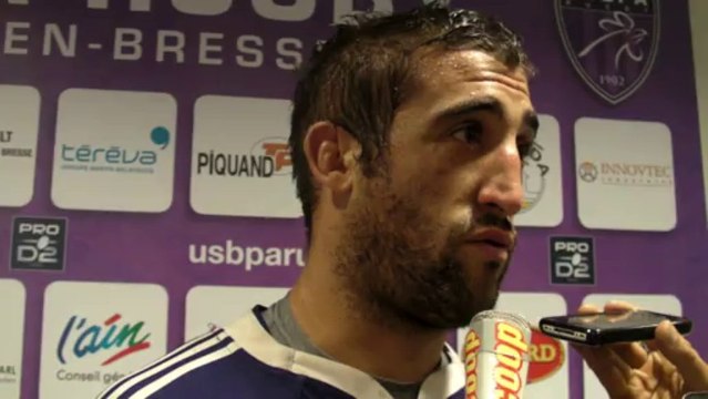 Rugby Pro D2 - Gregory Garnier après USB - Dax
