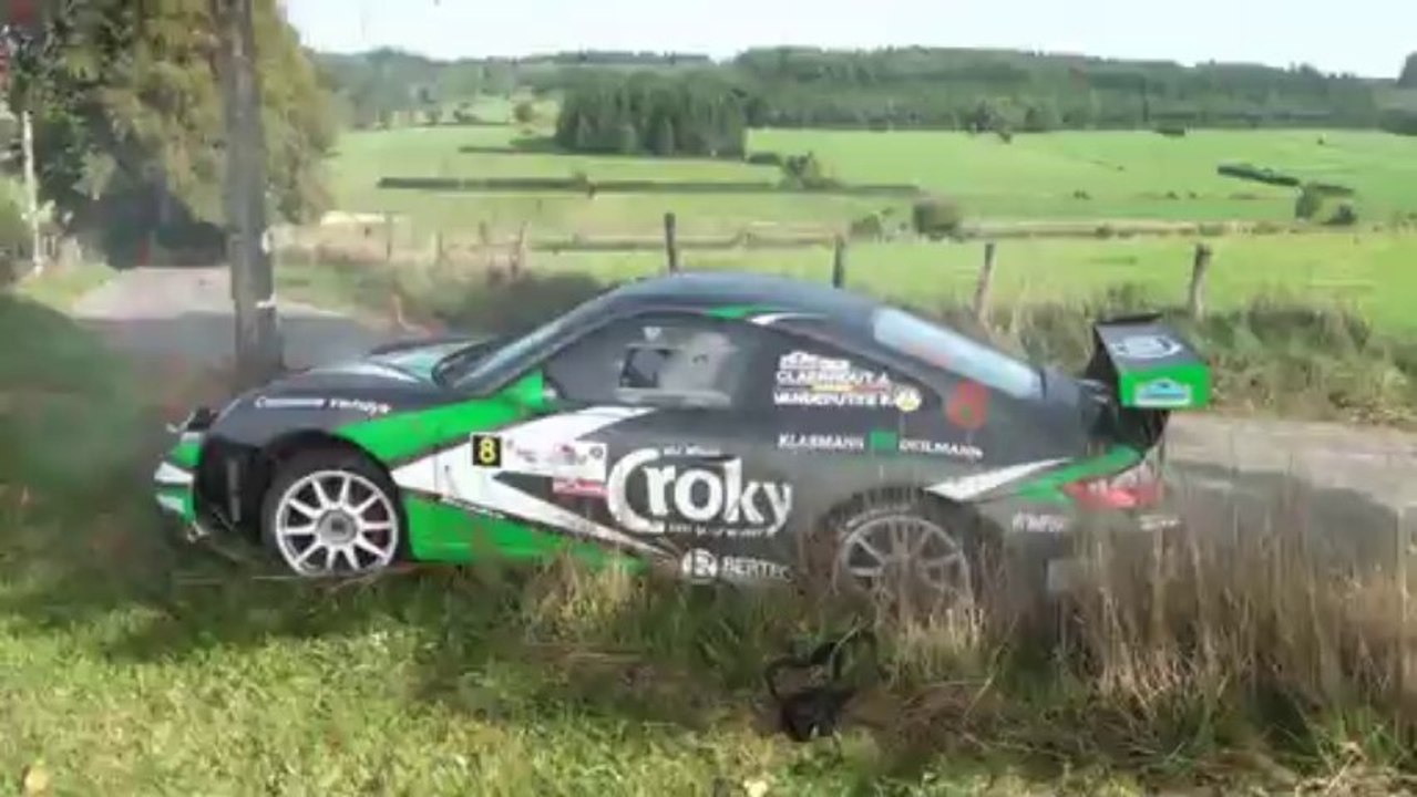 Sortie Porsche Claerhout East Belgian Rally 2013