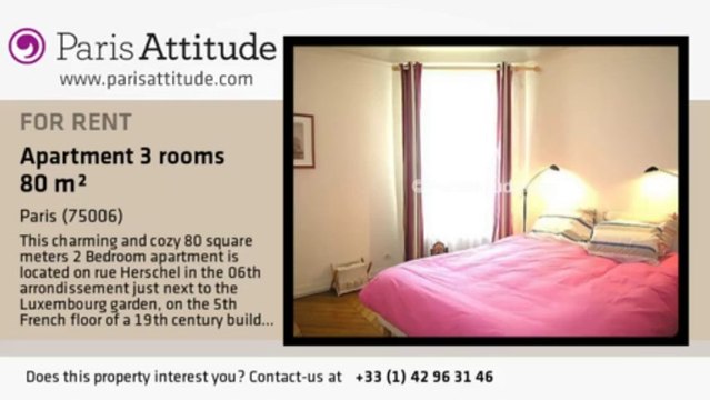 2 Bedroom Apartment for rent - Jardin du Luxembourg, Paris - Ref. 4353