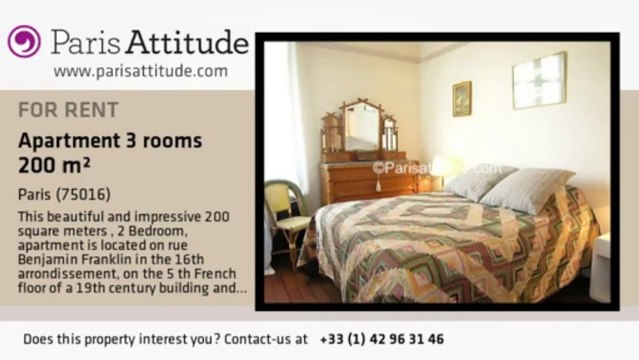 2 Bedroom Apartment for rent - Trocadéro, Paris - Ref. 7003