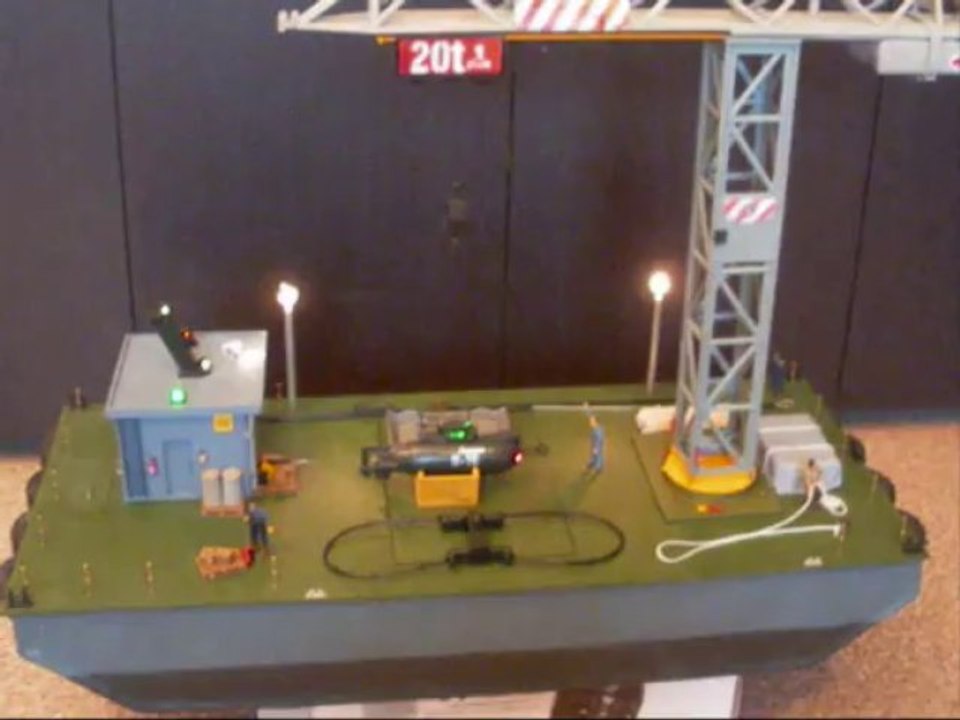 ponton grue