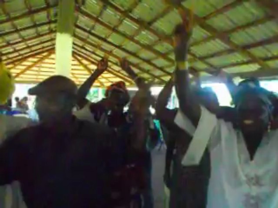 Kankan: Le village Sanfina mobilisé par El hadji Sékouna Diakité pour le soutien au Pr Alpha Condé