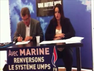 Conférence de presse de lancement des Municipales du FN 91 (Partie II)