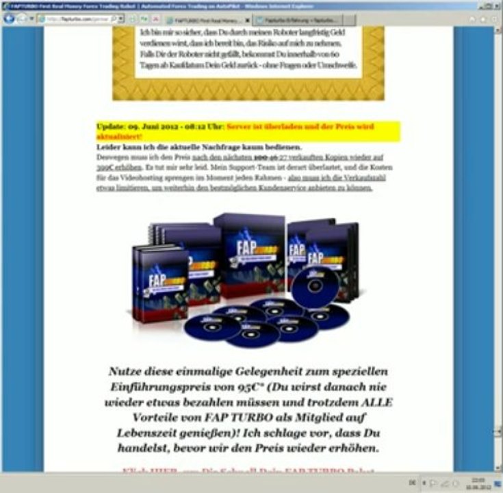 Fap Turbo: Erfahrungen Fap Turbo