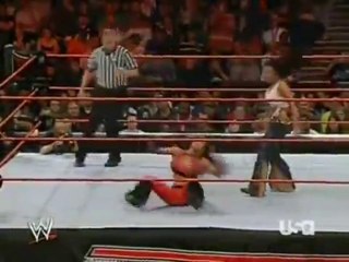 WWE Raw 1st October 2007 - Melina vs.Mickie James