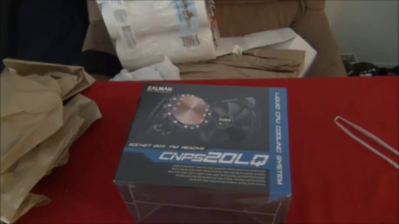 ABRIENDO Zalman CPU Cooler CNPS20LQ Ultimate Liquid Core i7 /5/3 PWM 120mm Fan 12V