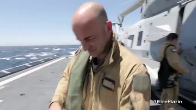 Caméra embarquée - Appontage en hélicoptère