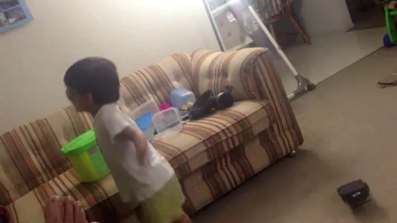 Dittu Dancing to Bollywood Tune