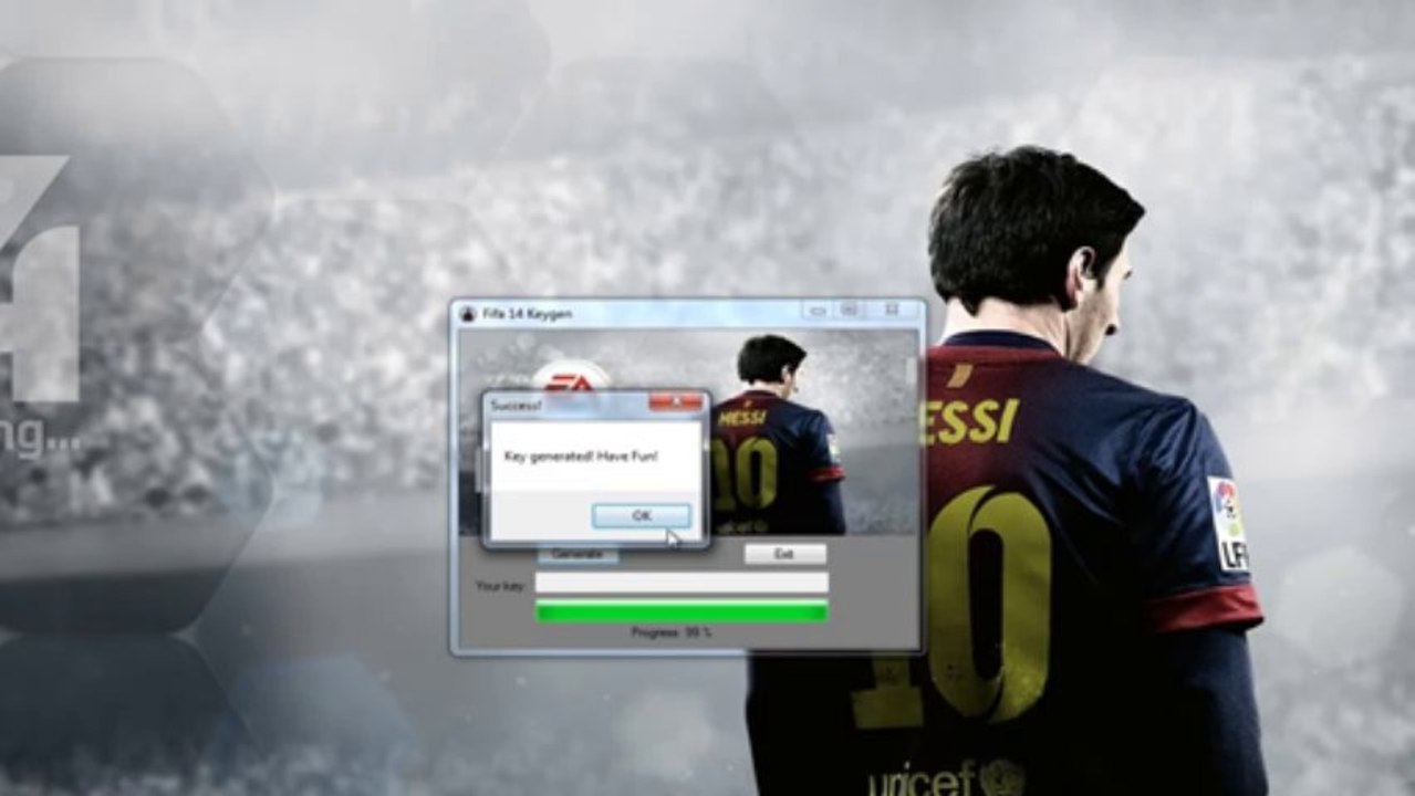 Fifa 14 Keygen PC 100% Working Free télécharger