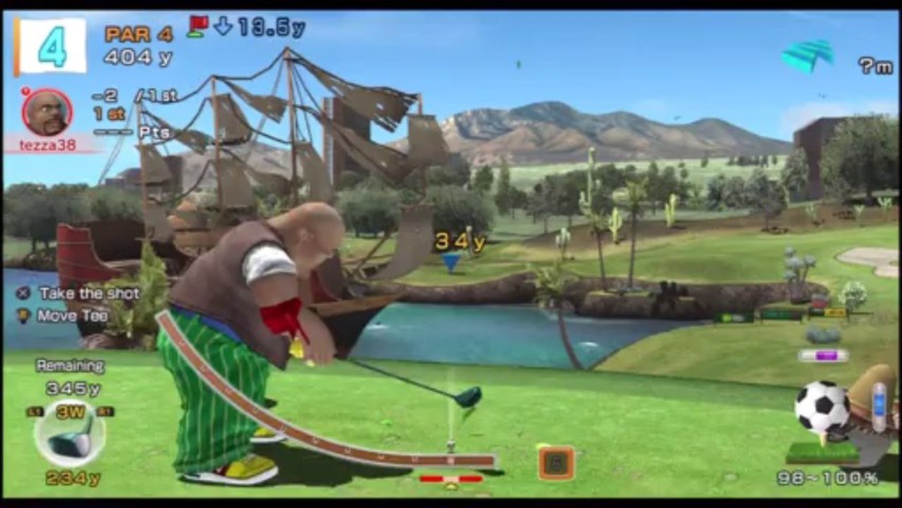 PS3 - Everybody's Golf - Pro Rank - Corona Beach Tournament - Mar Cielo Golf Course