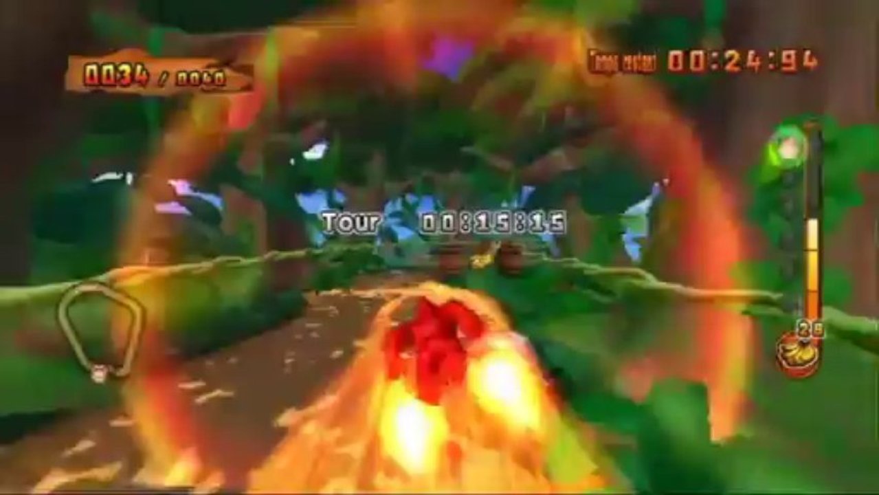 Donkey Kong : Jet Race - Défis de Candy - Niveau 2 - Défi #11 : Sus aux tonneaux !