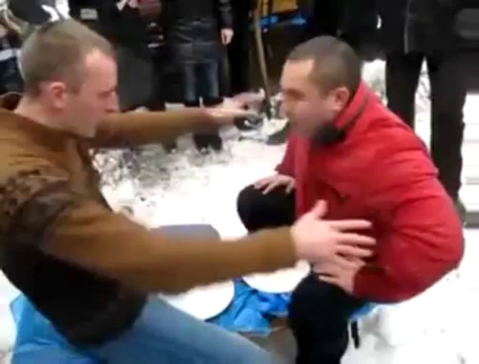 Meanwhile, In Russia - Ink-Face Prank