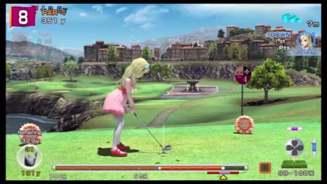 PS3 - Everybody's Golf - Pro Rank - vs Erika - La Provence Resort