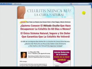 Celulitis Nunca Mas de Mercedes Vila si Funciona compruebelo hoy
