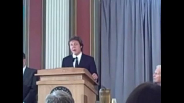 Paul McCartney at the white house 05 concert document