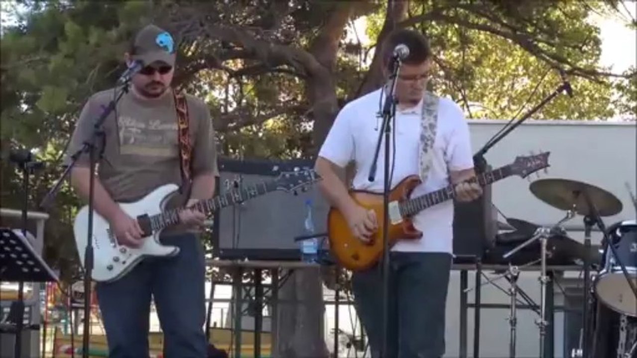 under the bridge - Flying sharks