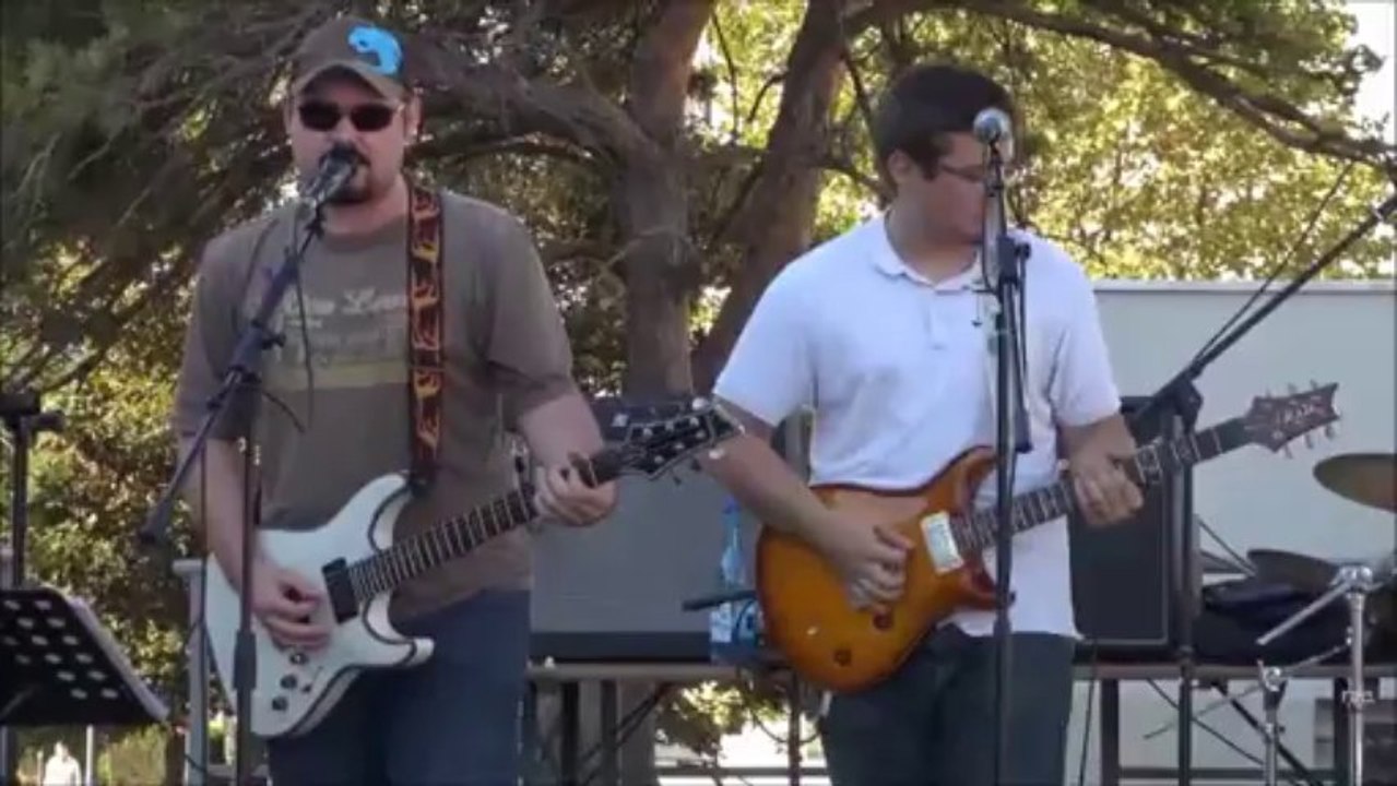 what a wonderful world - Flying sharks cover