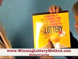 Richard Lustig, Winning Lottery Method, Increase Your Chances To Win The Lottery