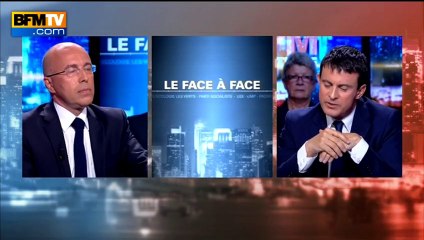 Sécurité, immigration : débat entre Eric Ciotti et Manuel Valls sur BFMTV