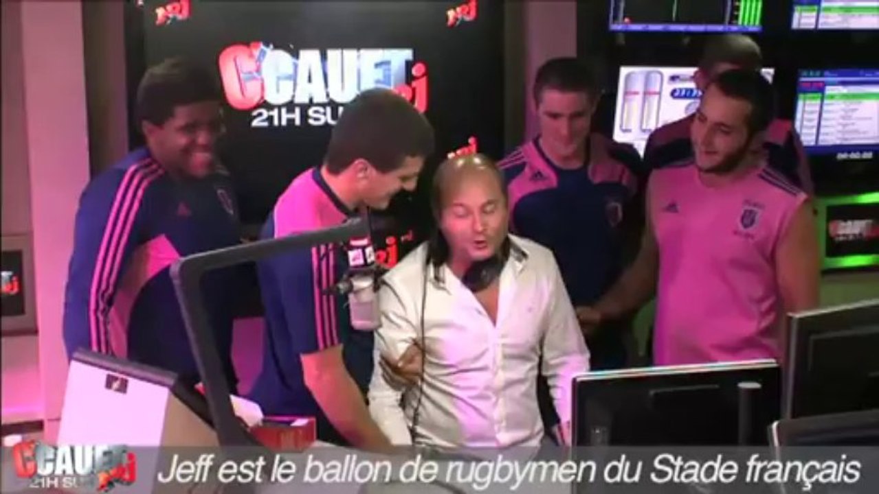 Jeff - nouveau ballon du Stade français - C'Cauet sur NRj