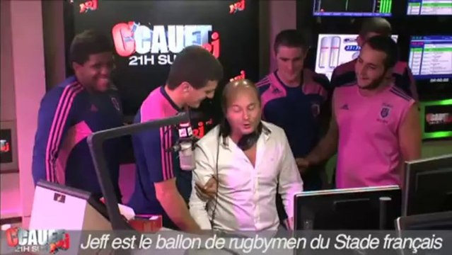 Jeff - nouveau ballon du Stade français - C'Cauet sur NRj