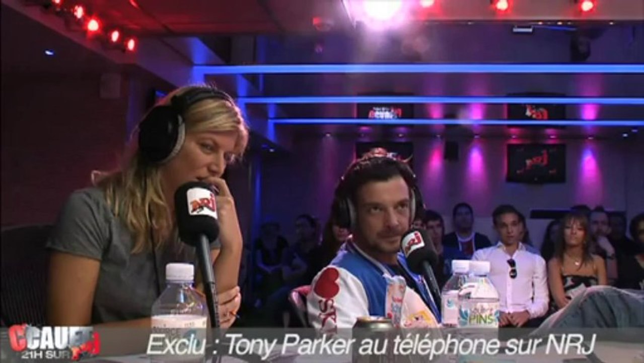 Exclu : Tony Parker au téléphone sur NRJ - C'Cauet sur NRJ