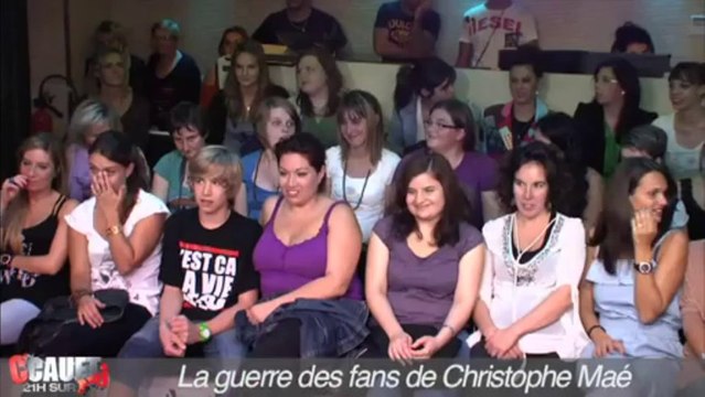 La guerre des fans de Christophe Maé - C'Cauet sur NRJ