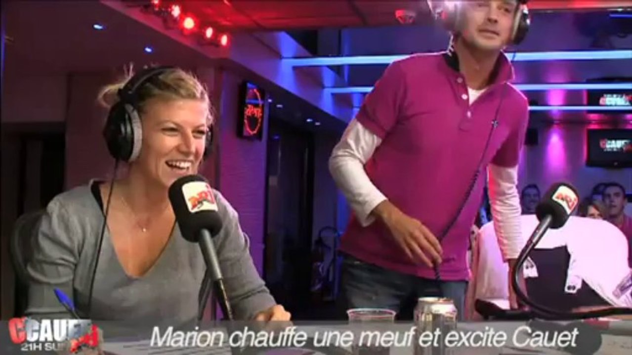 Marion chauffe une meuf et excite Cauet - C'Cauet sur NRJ