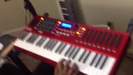 My nephew on the Akai Mpc Renaissance
