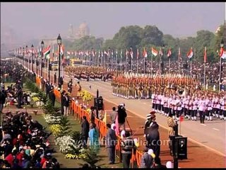 March past by various organisation during Republic Day