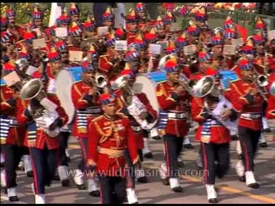 Republic Day parade at India gate