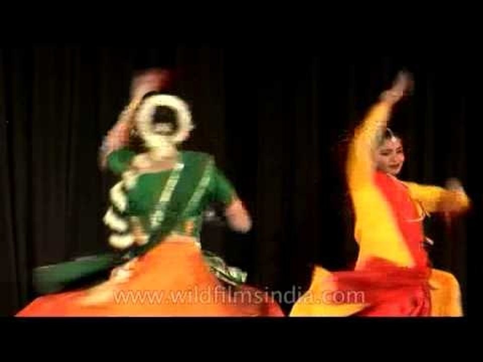 Professionally trained dancers performing Indian Classical - Kathak