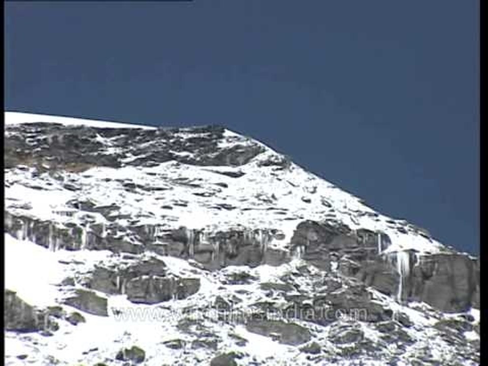 Gangotri range peaks seen from upper slopes of Rudragaira