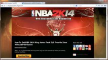 How to Get NBA 2K14 King James Pack DLC Code Free