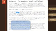 Seopressor is the best Wordpress SEO plugin ever | SEOPressor Wordpress Plugin | Onpage SEO Tutorial
