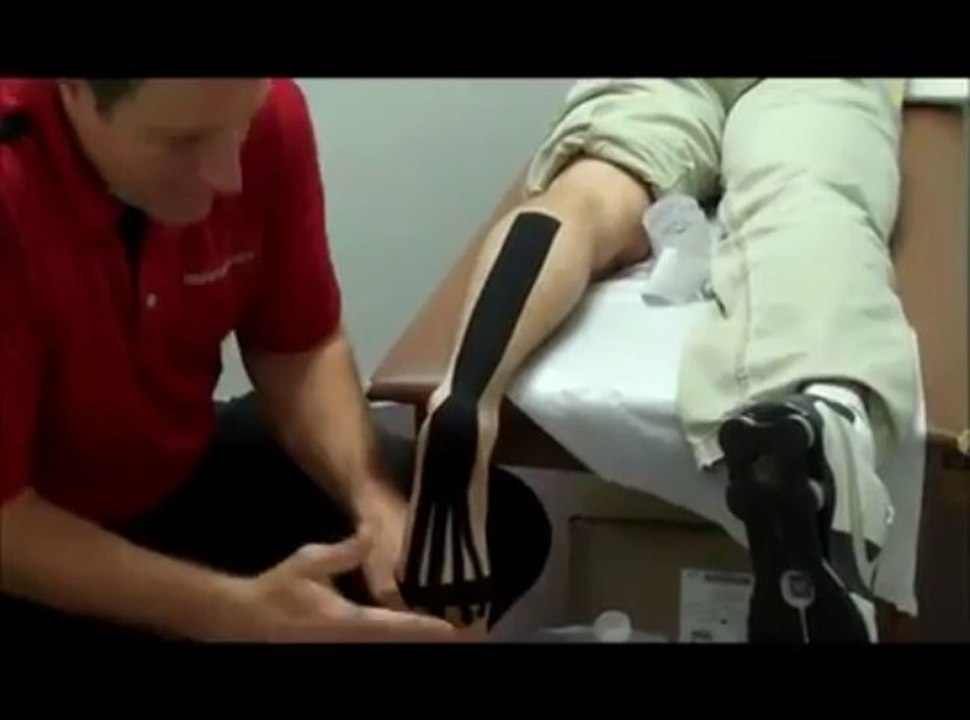 Kinesiology Tape for Heel Pain or Plantar Fasciitis