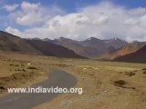 View of Himalayas from Leh to Manali