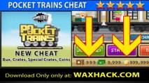 Pocket Trains Bux Cheat for iOS and Android- Crates and Special Crates Cheat Codes