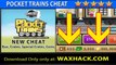 Pocket Trains Bux Cheat for iOS and Android- Crates and Special Crates Cheat Codes