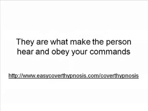 Conversational Hypnosis Tips – How to Set Up an Embedded Command